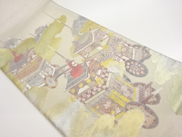 JAPANESE FUKURO OBI / WOVEN CLOUD